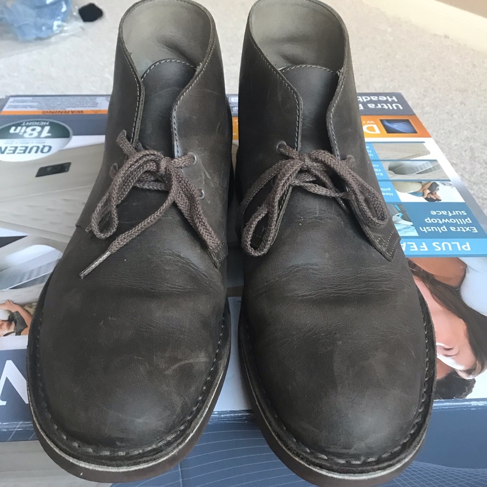 Clark’s chukka boots brown 11 US - Picture 2 of 7